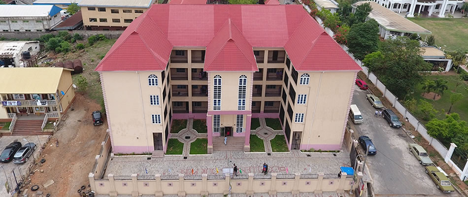 The administrative and academic block of our great citadel of learning - RPMSS